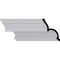 Ekena Millwork 8 1/4"H x 6 5/8"P x 10 5/8"F x 94 1/2"L, Foster Traditional Crown Moulding MLD08X06X10FO - alternate 1